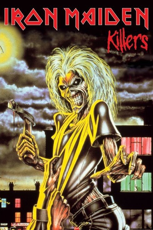 IRON MAIDEN - killers Poster - EuroPosters