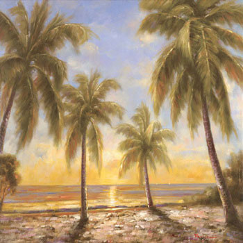 Caribbean Waters poster| art print