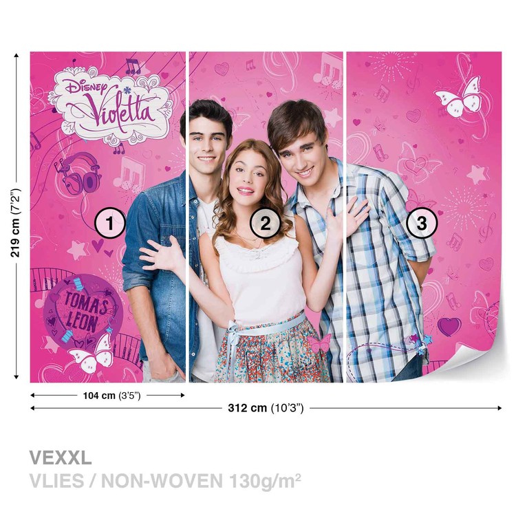 Disney Violetta Wall Paper Mural Buy At EuroPosters