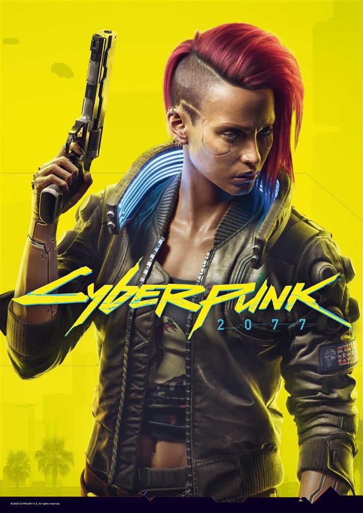 Jigsaw puzzle Cyberpunk 2077 - Female V | Tips for original gifts