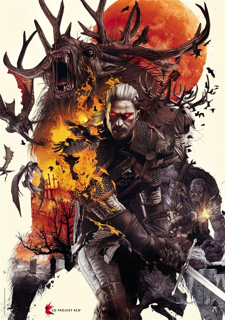 Jigsaw puzzle The Witcher - Monsters | Tips for original gifts