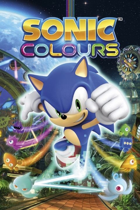 Poster Sonic - colours | Wall Art | 3+1 FREE | Europosters