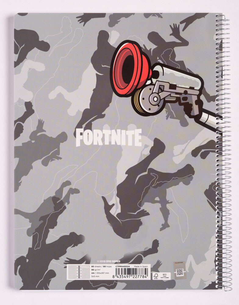 Notebook, journal Fortnite A4 | Tips for original gifts | Abposters.com Notebook, journal Fortnite A4 | Tips for original gifts | Abposters.com