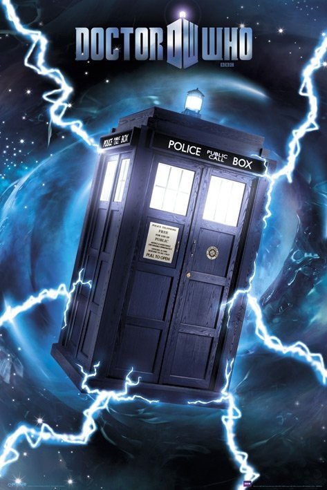 Poster DOCTOR WHO - tardis / metal | Wall Art | 3+1 FREE | Europosters