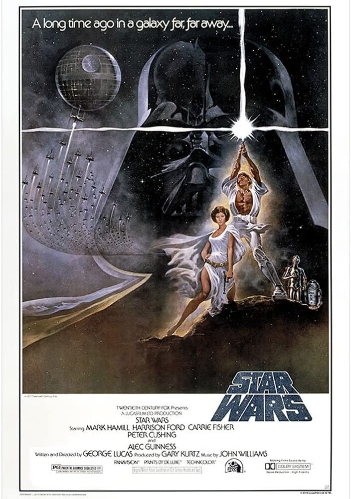 Poster Star Wars: Episode IV - A long Time | Wall Art | 3+1 FREE