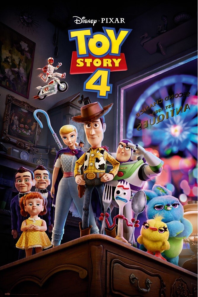 Poster Toy Story 4 - One Sheet | Wall Art | 3+1 FREE | Europosters