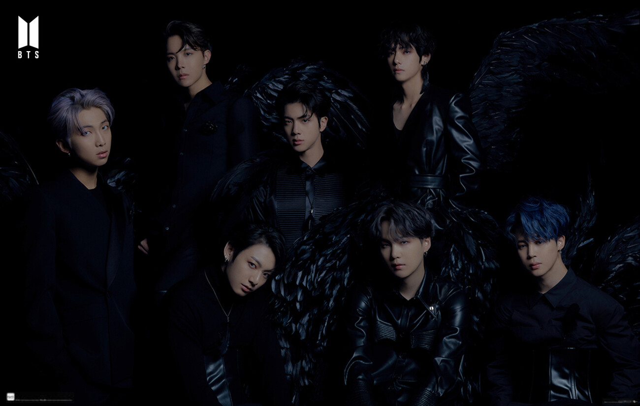 Poster BTS - Black Wings | Wall Art | 3+1 FREE | Europosters