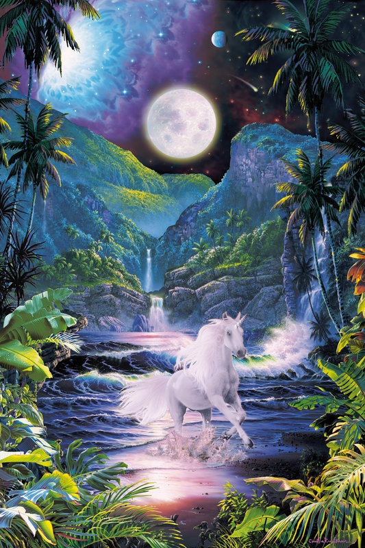 Poster Christian Riese Lassen – unicorn of monoceros | Wall Art