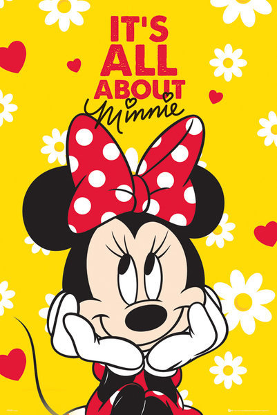 MINNIE MOUSE - itu0026#39;s all about Poster : Sold at Europosters