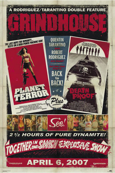 【未使用】GRINDHOUSE ポスター グラインドハウス Poster GRINDHOUSE | Wall Art | 3+1 FREE | Abposters.com