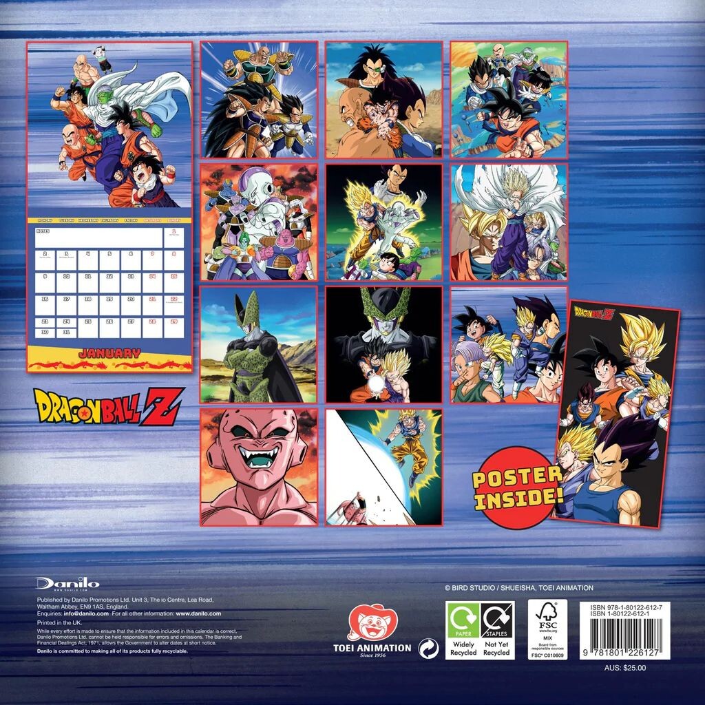 Dragon Ball - Wall Calendars 2023 | Buy at Abposters.com