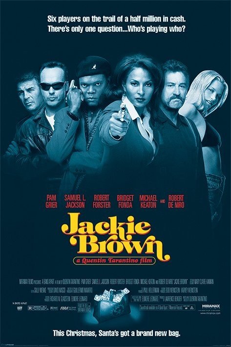 Poster JACKIE BROWN Wall Art 3+1 FREE Europosters