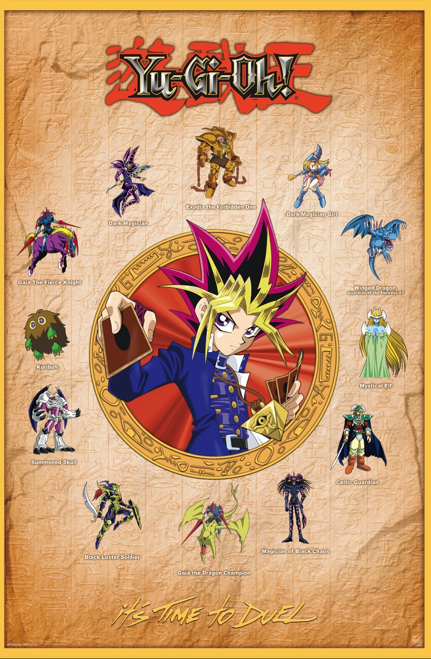 Poster Yu-Gi-Oh! - Yami Yuigi | Wall Art | 3+1 FREE | Abposters.com
