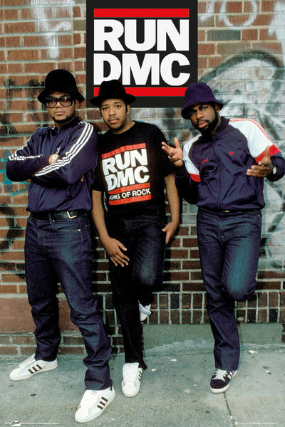 Poster Run DMC - wall | Wall Art | 3+1 FREE | Abposters.com