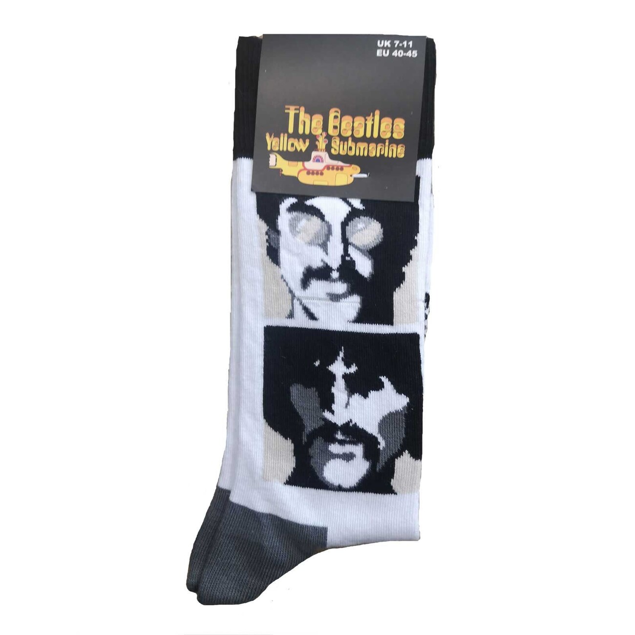 Calzini Unisex The Beatles Rock Off – Yellow Submarine Ankle Socks – Colore Azzurro, Taglia Unica (7-11 UK)