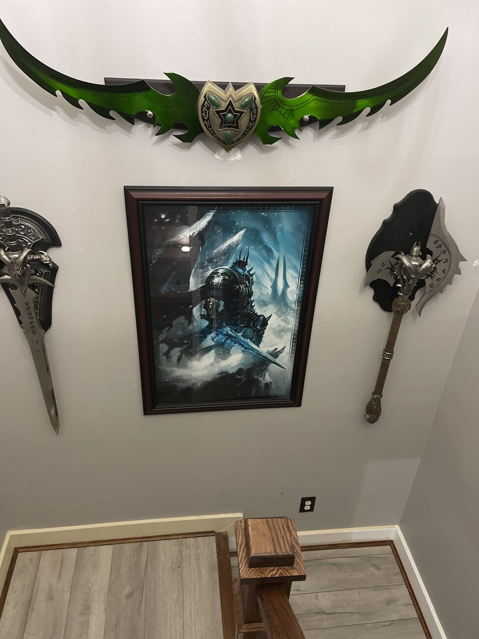 World Of Warcraft Lich King Art Pc Wow Wall Art Home Decor - POSTER 20x30