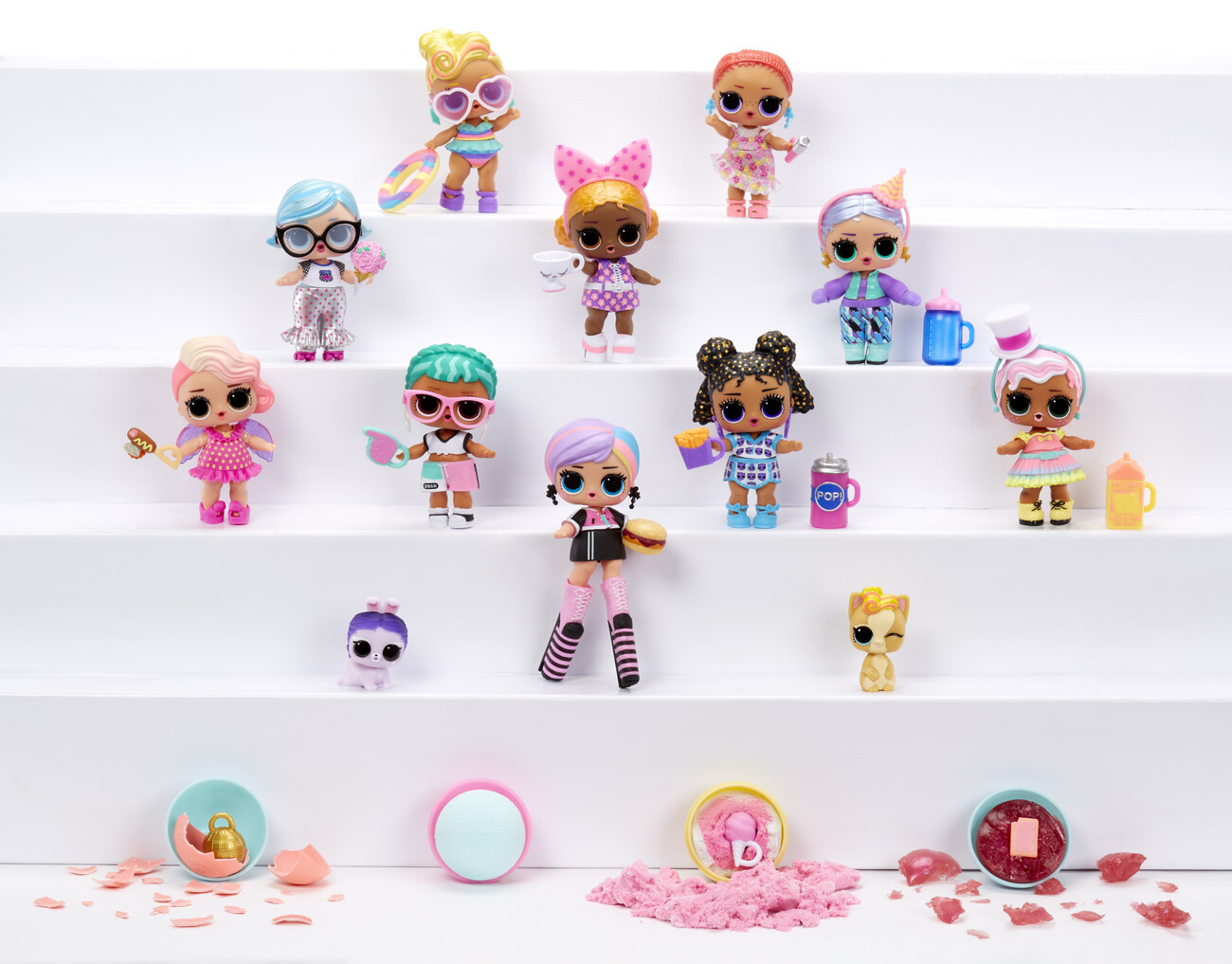 Smyths Toys Lol Mega Surprise Ball Lol Surprise Pink Ball Doll