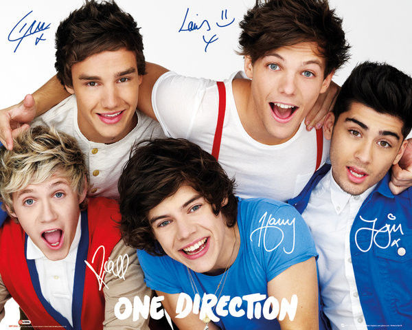 Poster One Direction - Colours | Wall Art | 3+1 FREE | Europosters