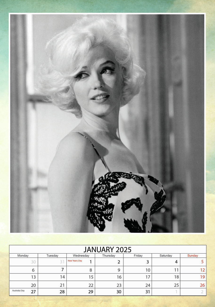 Marilyn Monroe Wall Calendars 2025 Buy at