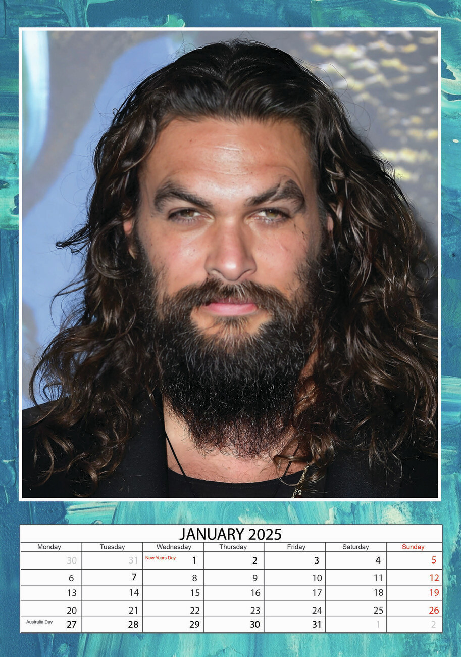 Jason Momoa Wall Calendars 2025 Buy at Europosters