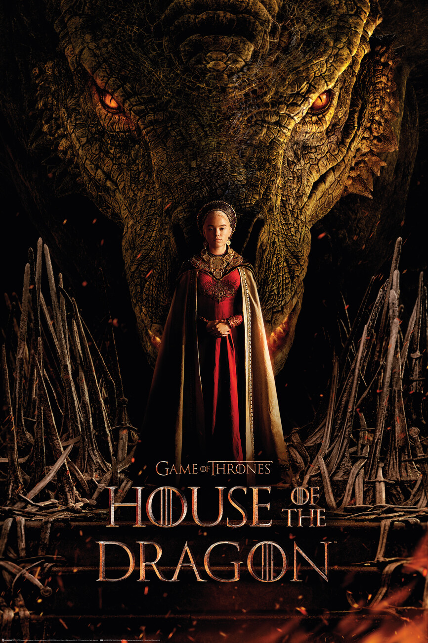 Poster House of the Dragon | Wall Art | 3+1 FREE | Europosters
