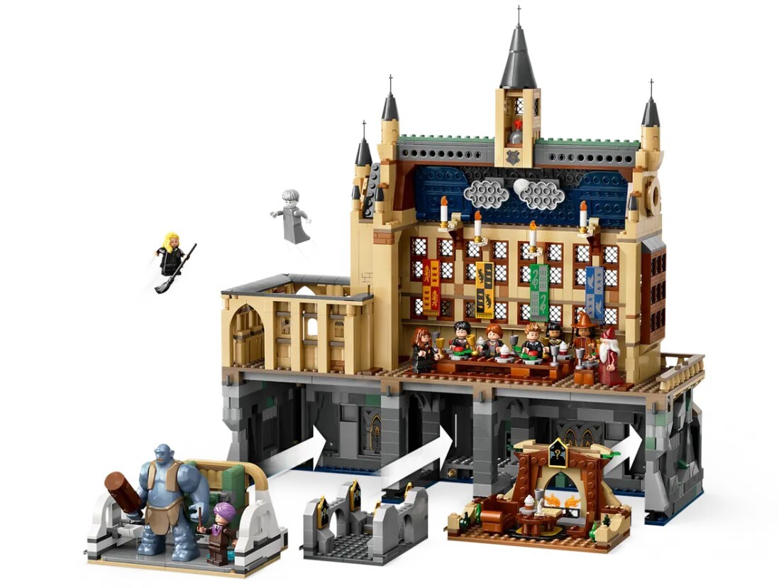 Lego Moc Argos Lego Hogwarts Great Hall Argos Lego Hogwarts Great