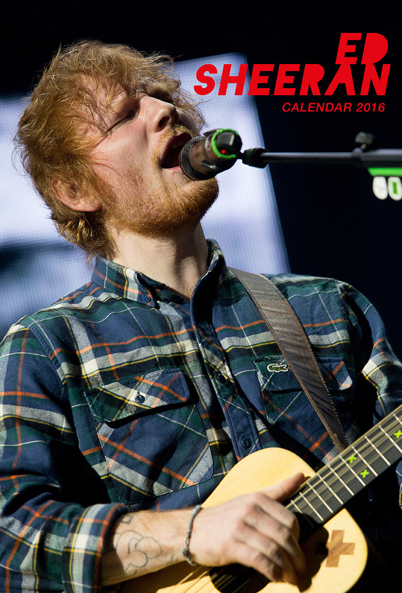 Ed Sheeran - Calendars 2018 on EuroPosters