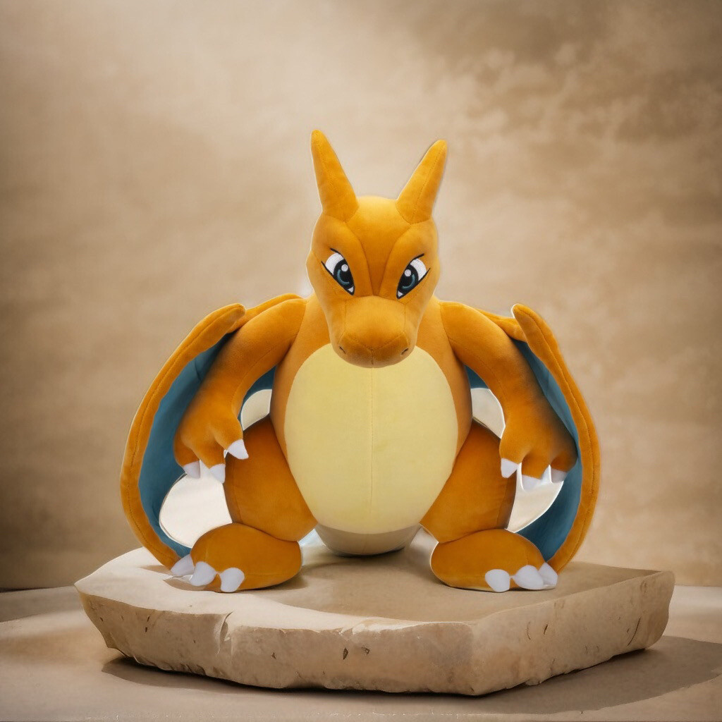 Fluffy toy Pokemon - Charizard | Tips for original gifts