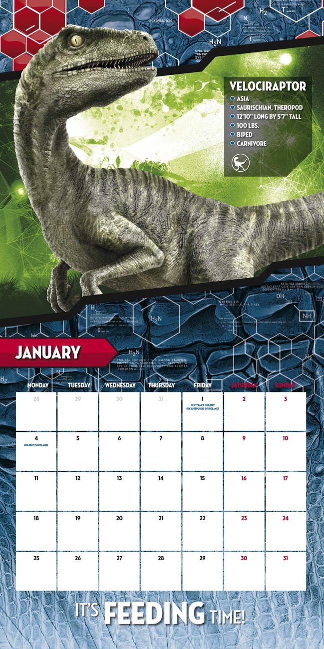 Jurassic World - Calendars 2018 on Abposters.com