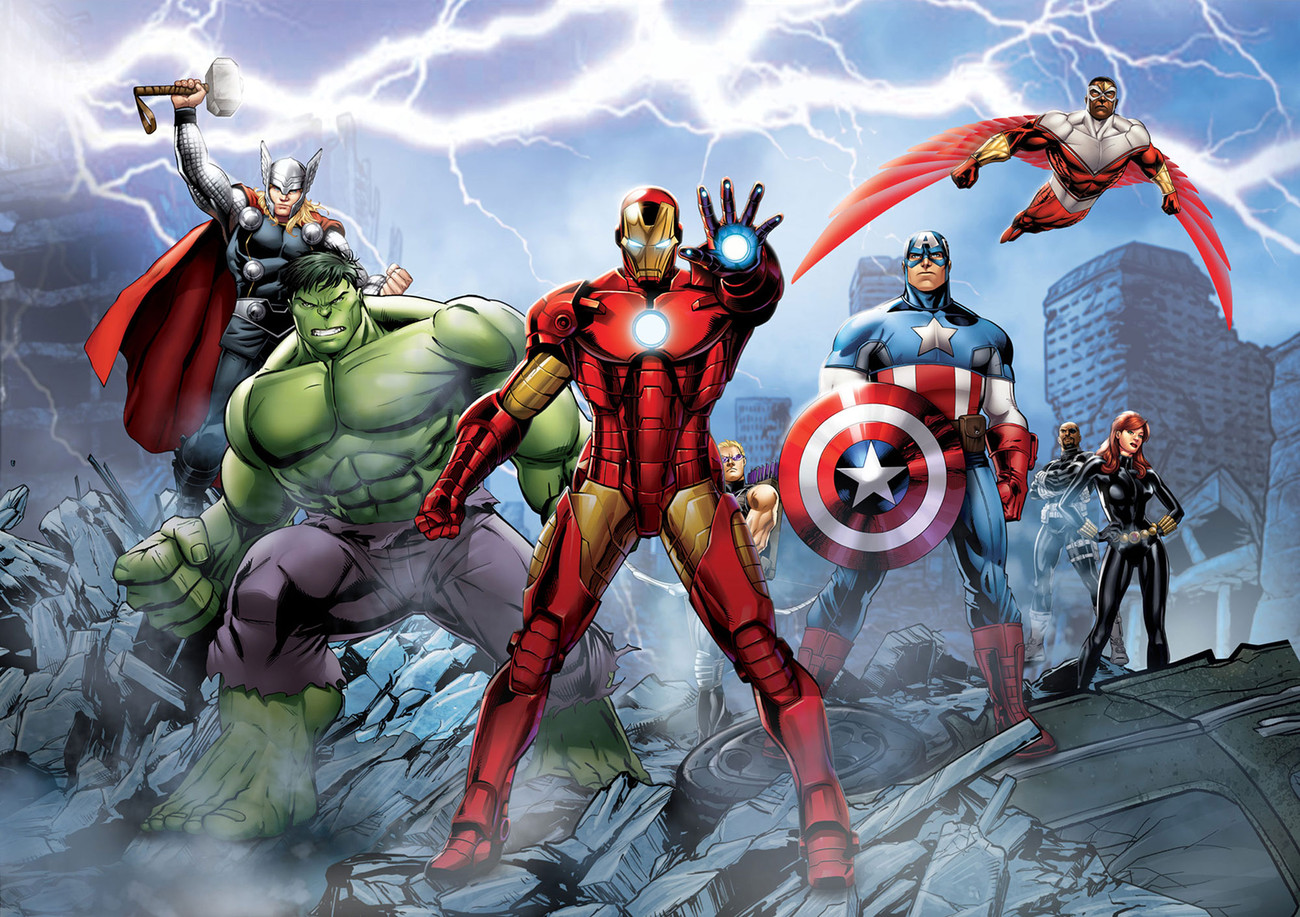 Avengers Marvel Wall Mural Buy At EuroPosters