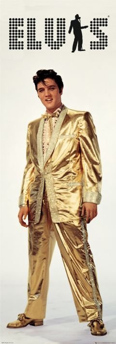 Poster Elvis Presley - gold suit | Wall Art | 3+1 FREE | Europosters