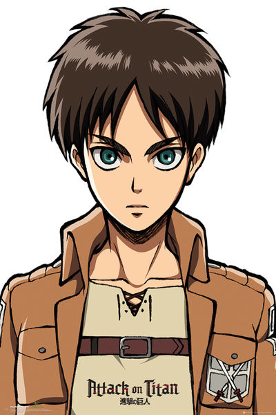 drawing yaoi anime kyojin) no Poster (Shingeki  Titan Attack  Sold  Eren  On