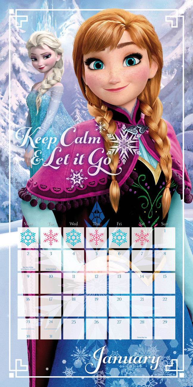 Disney - Frozen - Wall Calendars 2024 | Buy at Europosters