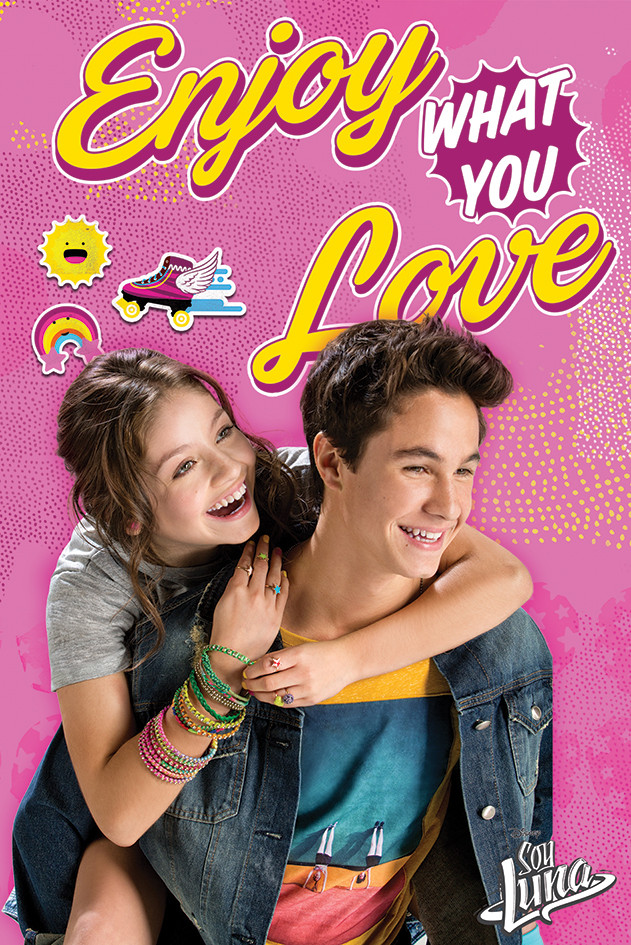 Poster Soy Luna Enjoy What You Love Wall Art 3+1 FREE