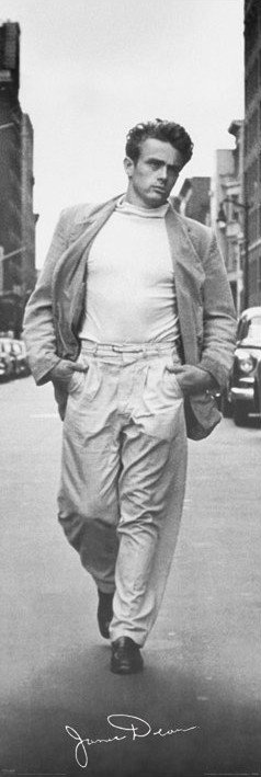 Poster James Dean - walking | Wall Art | 3+1 FREE | Europosters