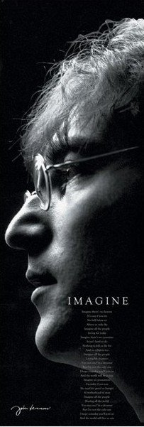 Poster John Lennon - imagine | Wall Art | 3+1 FREE | Europosters