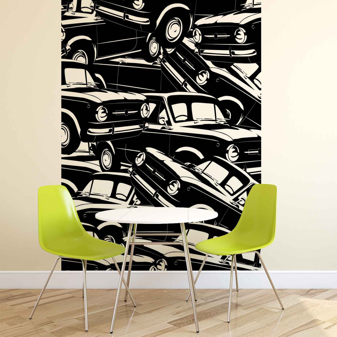 Cars Vintage Wall Paper Mural | Buy at EuroPosters