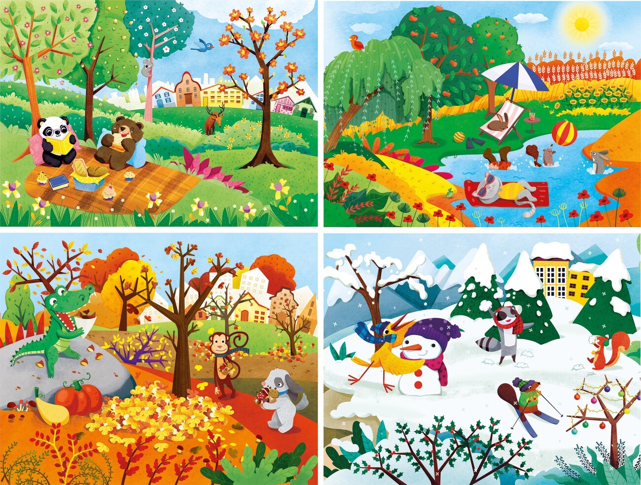 Jigsaw puzzle 4 Seasons | Tips for original gifts