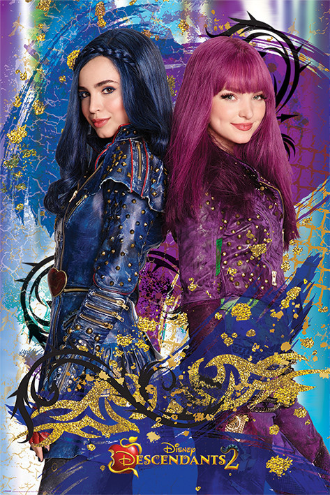 Descendants - Evie & Mal Poster | Sold at Abposters.com