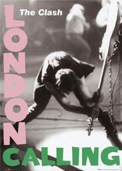 Poster the Clash - london calling | Wall Art | 3+1 FREE | Europosters
