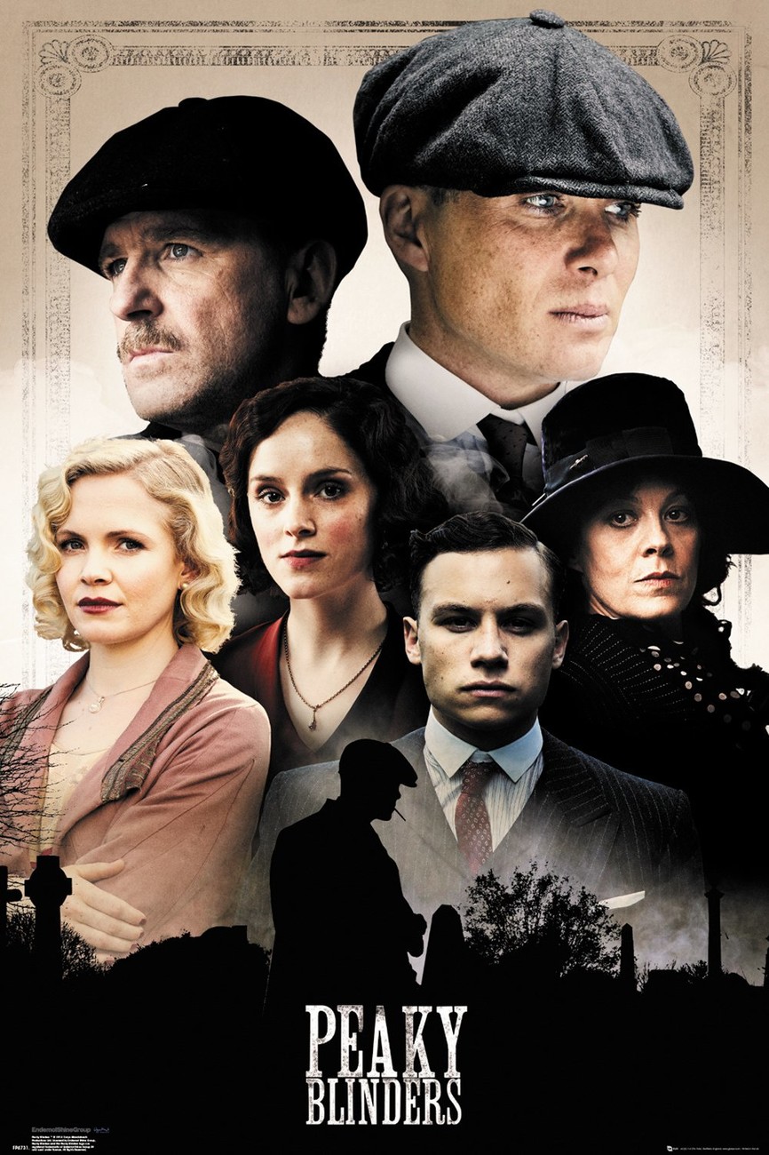 Poster Peaky Blinders - Cast | Wall Art | 3 1 FREE - Foto 3