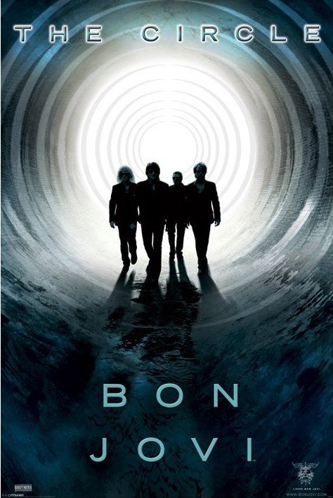 Poster Bon Jovi - the circle | Wall Art | 3+1 FREE | Europosters