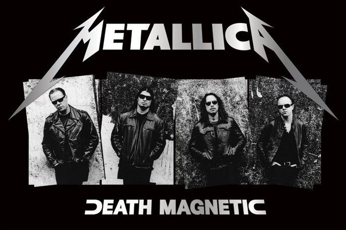 LLICA Death Magnetic ポスター Poster Metallica - death magnetic | Wall Art | 3+1 FREE