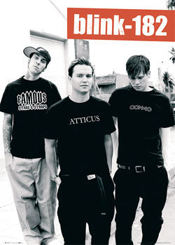 Poster Blink 182 (B&W) | Wall Art | 3+1 FREE | Abposters.com