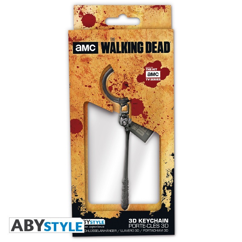 Lucille Bat Walking Dead Keyring Keychain The Walking Dead Negan's Bat