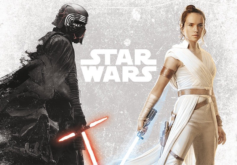 Poster Star Wars - Kylo & Rey | Wall Art | 3+1 FREE