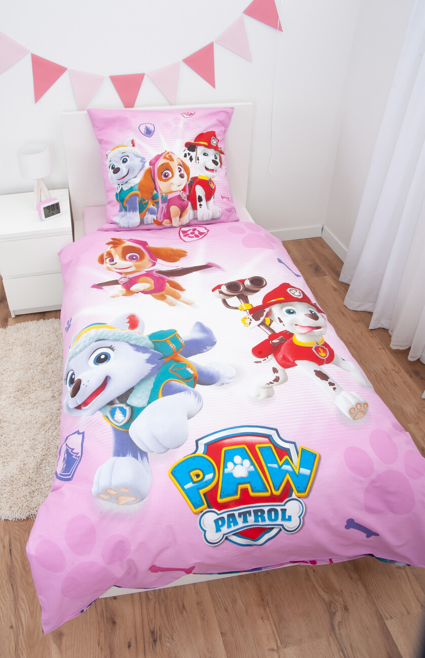 Bed linen Paw Patrol Team Tips for original gifts