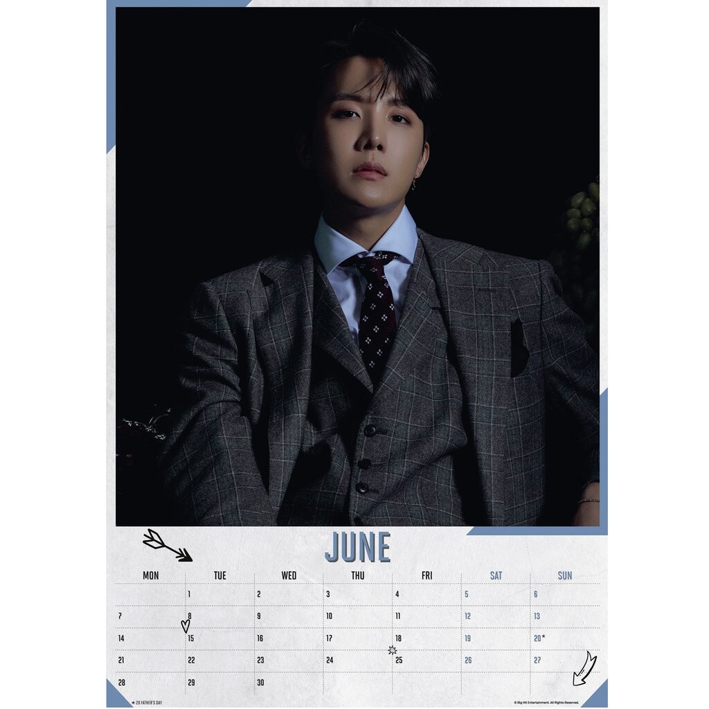 BTS 公式 2019 ~ 2021 WALL CALENDAR カレンダー BTS 2021 Calendar - Official Square Wall Format Calendar