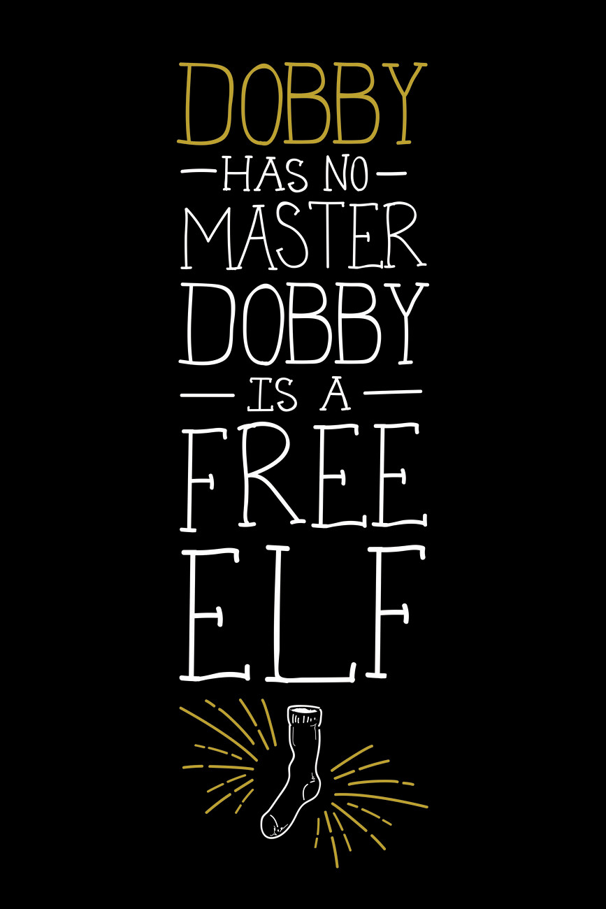 Wall Art Print Harry Potter - Free Dobby | Gifts & Merchandise | Abposters.com