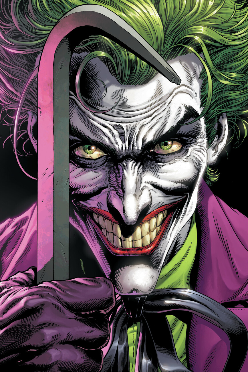 Wall Art Print Joker - Three Jokers